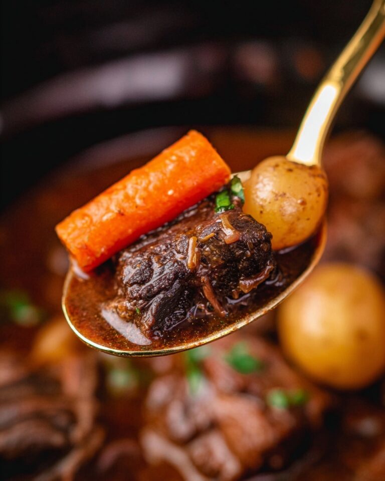 Crockpot Beef Bourguignon Recipe