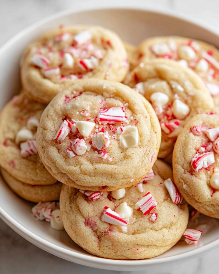Peppermint White Chocolate Chip Cookies Recipe