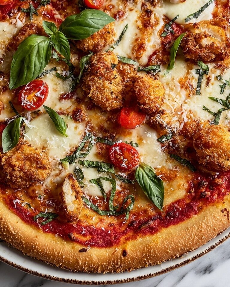 Homemade Chicken Parmesan Pizza Recipe