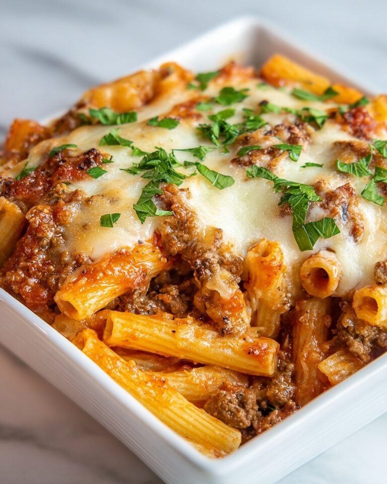 Comforting Homemade Baked Ziti Recipe