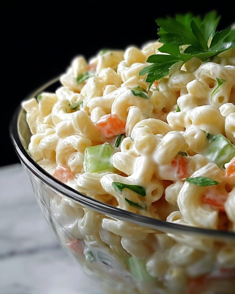 Creamy Classic Macaroni Salad Recipe