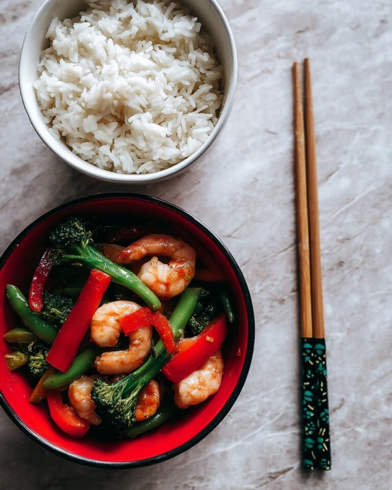 Skinny Shrimp and Vegetables Recipe