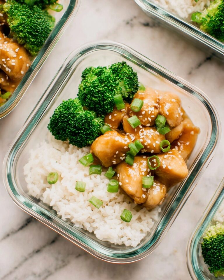 Honey Ginger Chicken Meal Prep Bowls Recipe