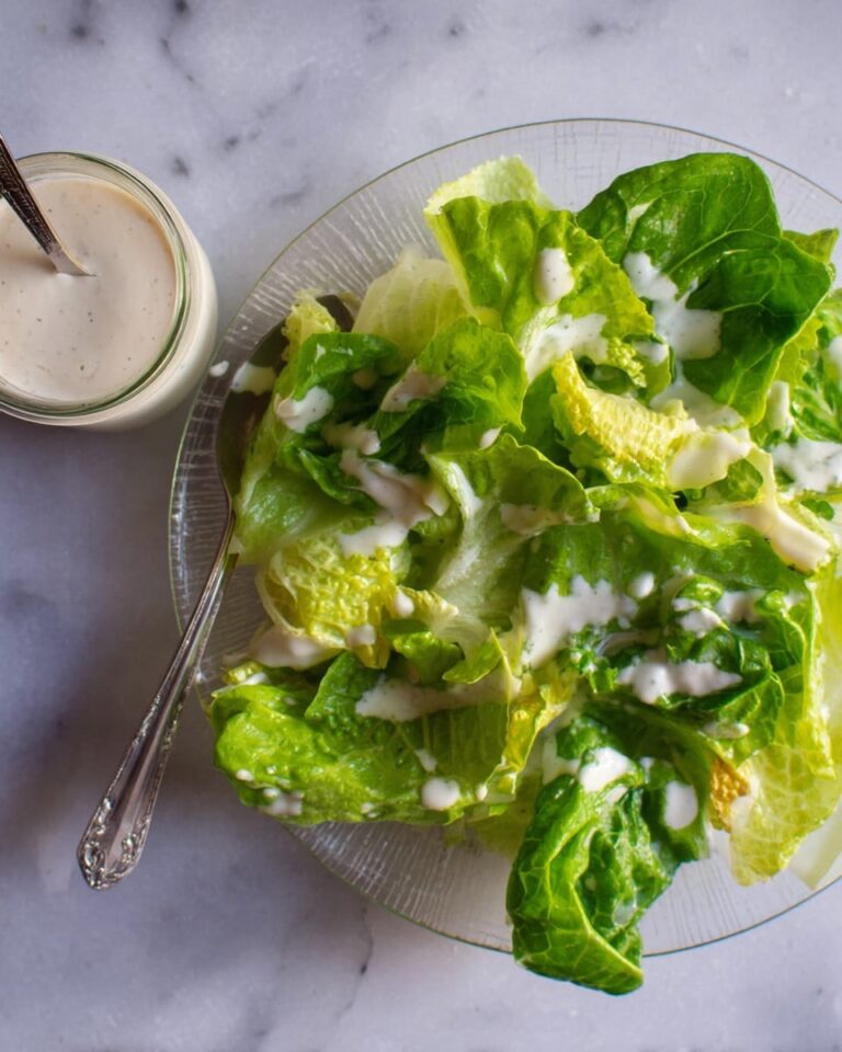 Creamy Lemon Salad Dressing Recipe