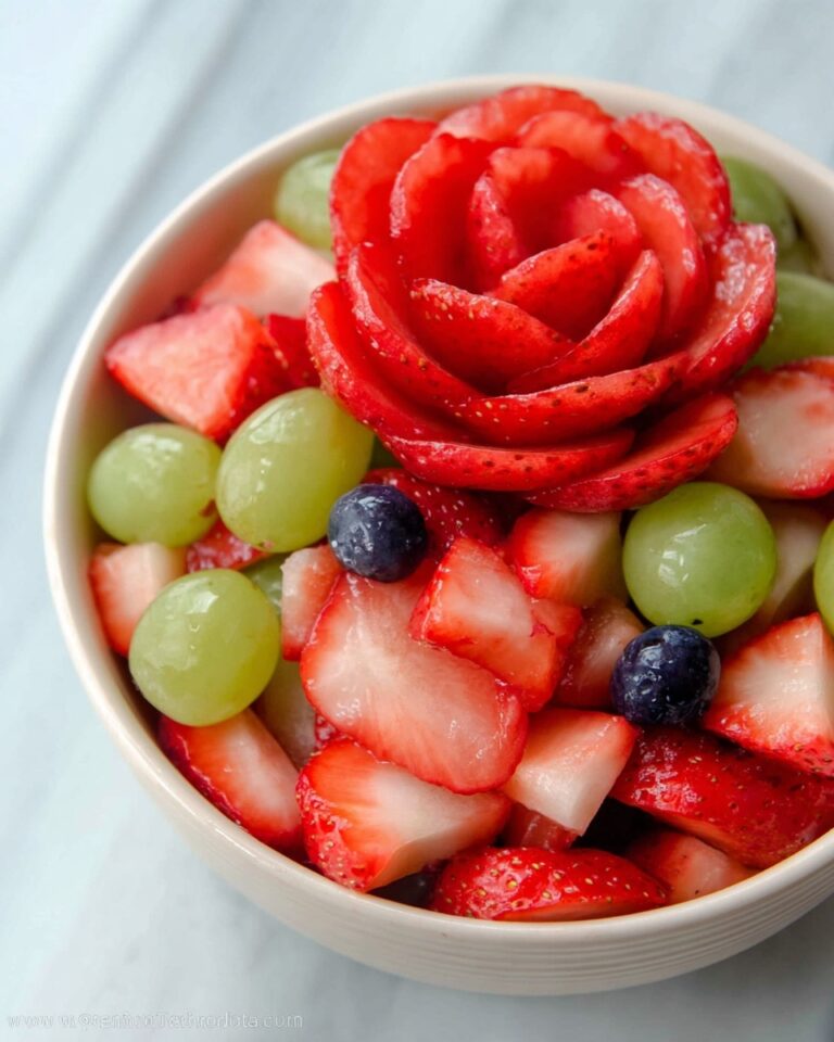 Fruit Salad with Citrus Honey Syrup Recipe