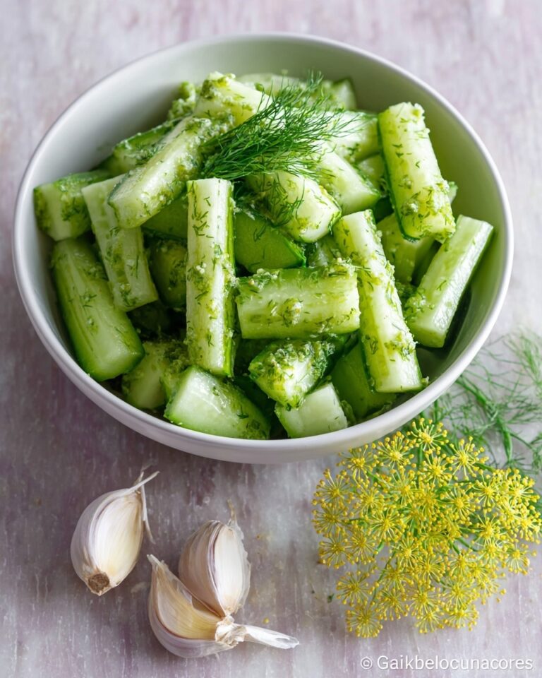 Fresh Cucumber Salad Recipe