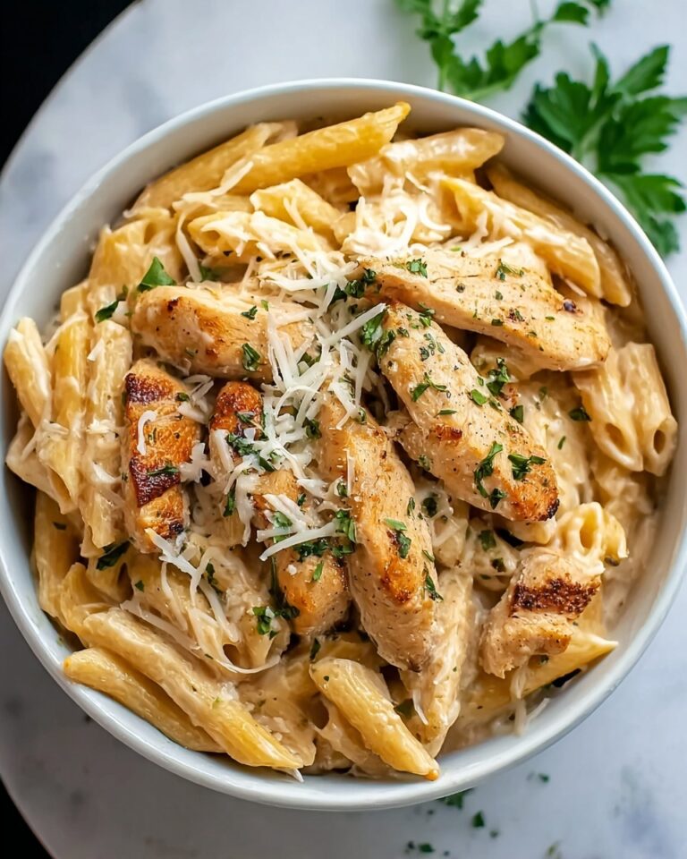 Flavor-Packed and Guilt-Free Healthy Garlic Parmesan Chicken Pasta Recipe