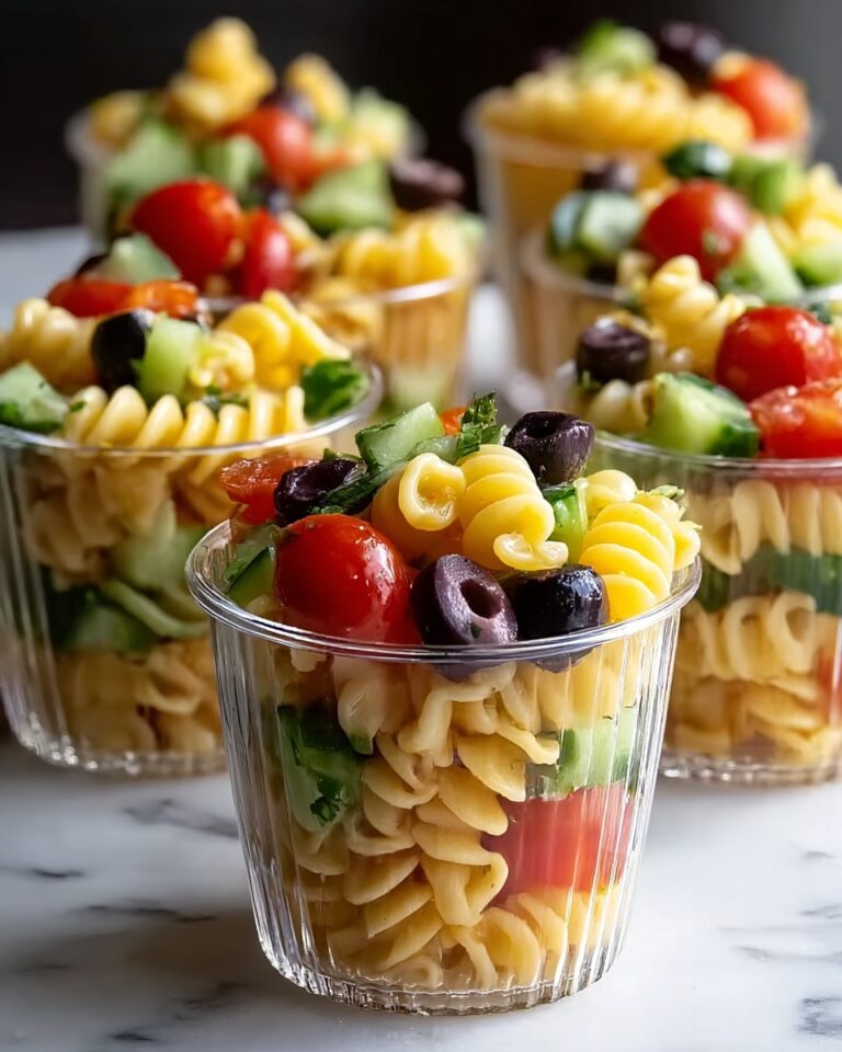 Fun and Flavorful Pasta Salad Cups: The Perfect Party Appetizer Recipe
