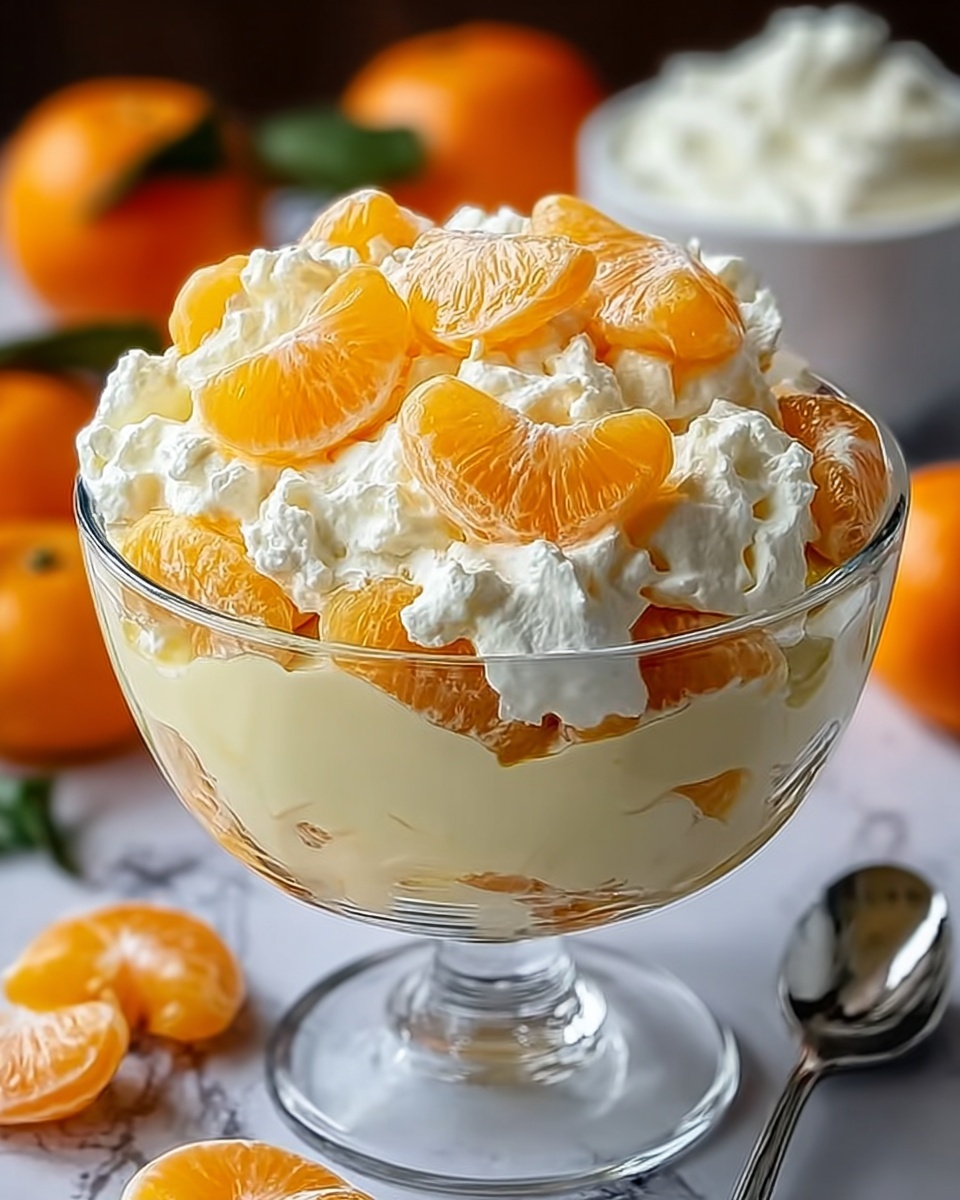 Nostalgic Orange Creamsicle Salad Recipe - Recipe Image