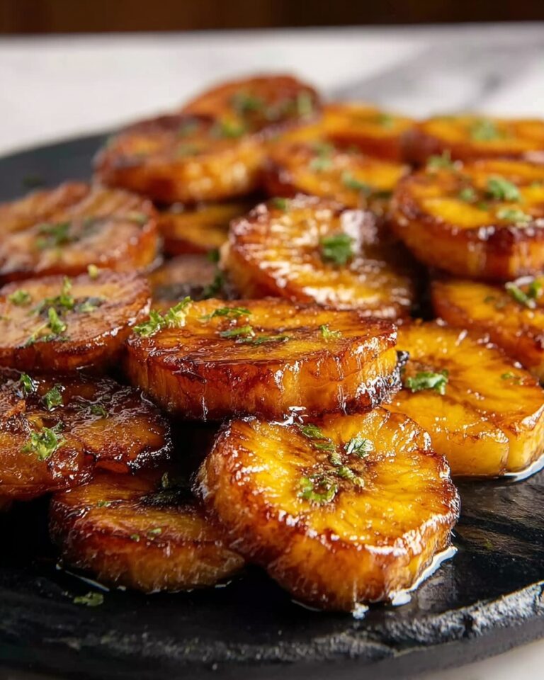 Pan Fried Cinnamon Bananas Recipe