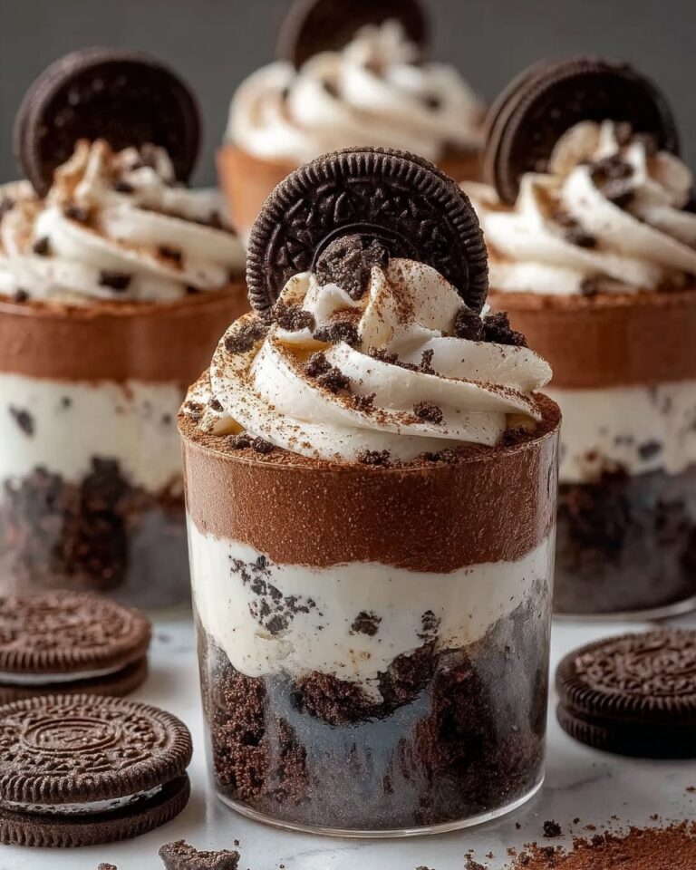 No Bake Cookies and Cream Cheesecake Cups Recipe