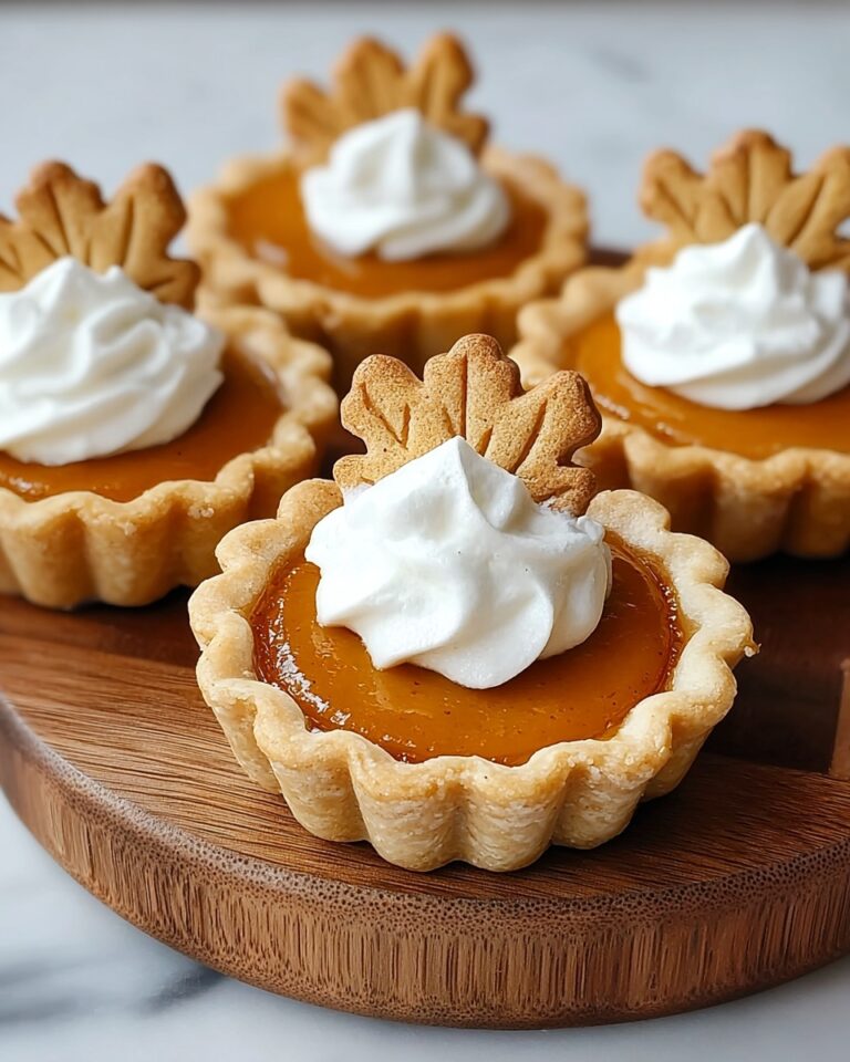 Mini Pumpkin Pies – A Perfect Bite-Sized Dessert for the Holidays Recipe