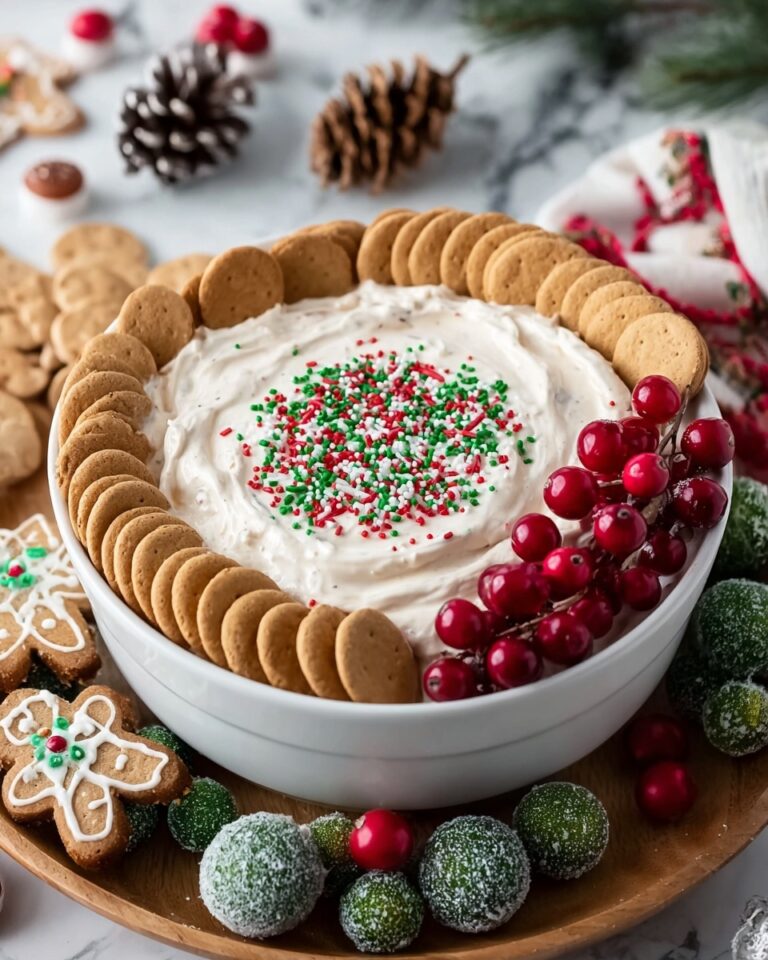 Christmas Cookie Dough Dip Recipe