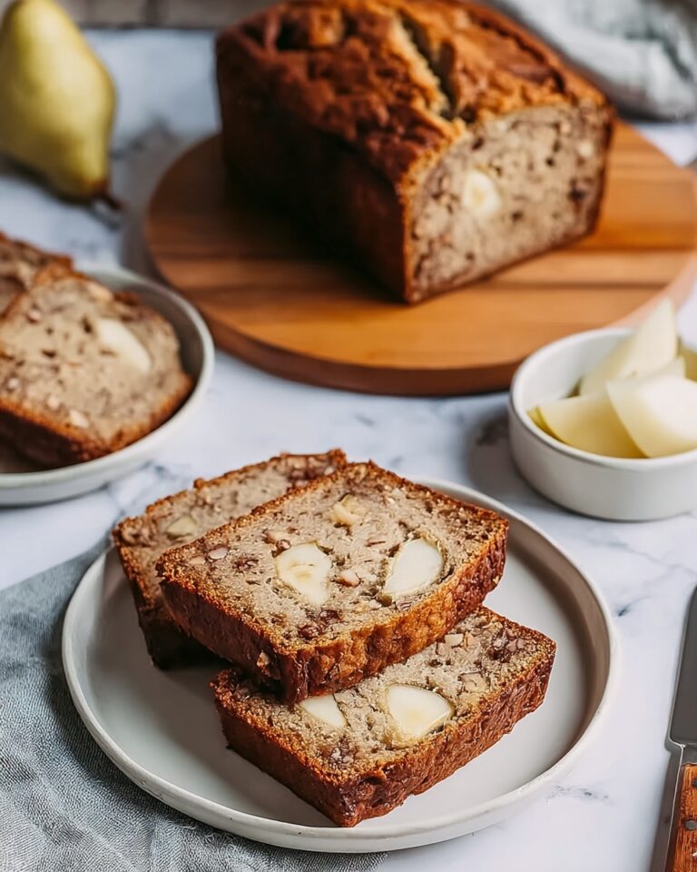 Pear Bread: A Moist and Comforting Twist on Classic Quick Bread Recipe