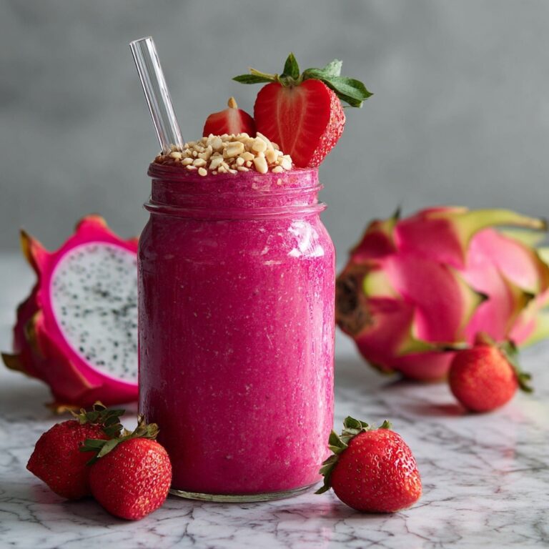 Strawberry Pitaya Power Smoothie Recipe
