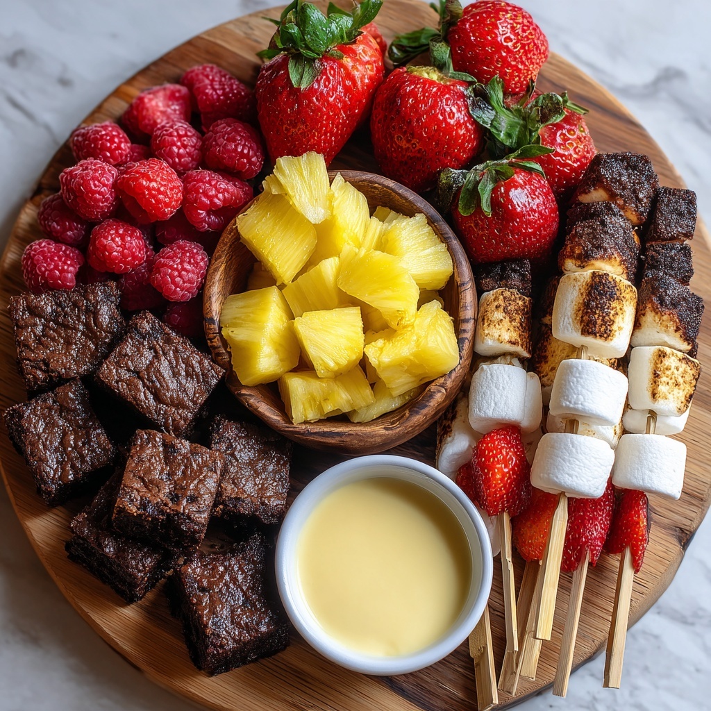 Cheesecake, Berry & Brownie Kabobs Recipe - Recipe Image