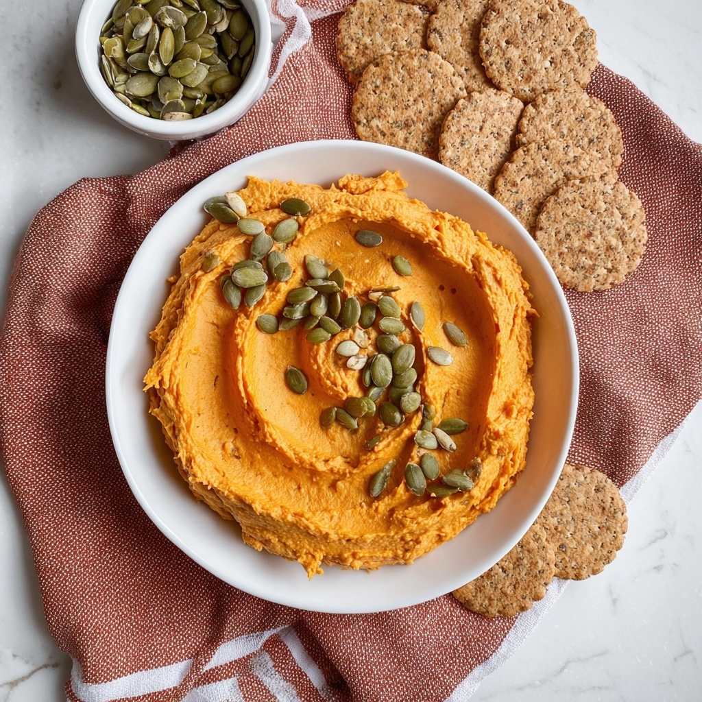 Creamy Pumpkin Hummus Recipe - Recipe Image