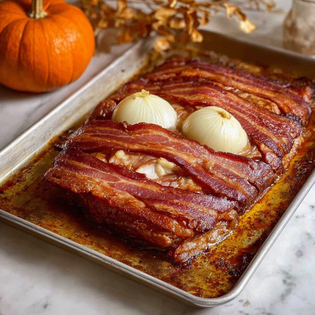 Mummy Meatloaf Recipe - Recipe Image