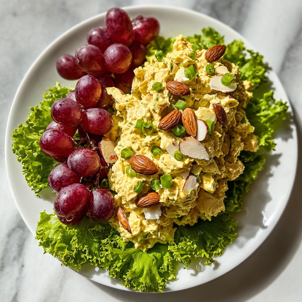 Curry Chicken Salad Recipe - Recipe Image