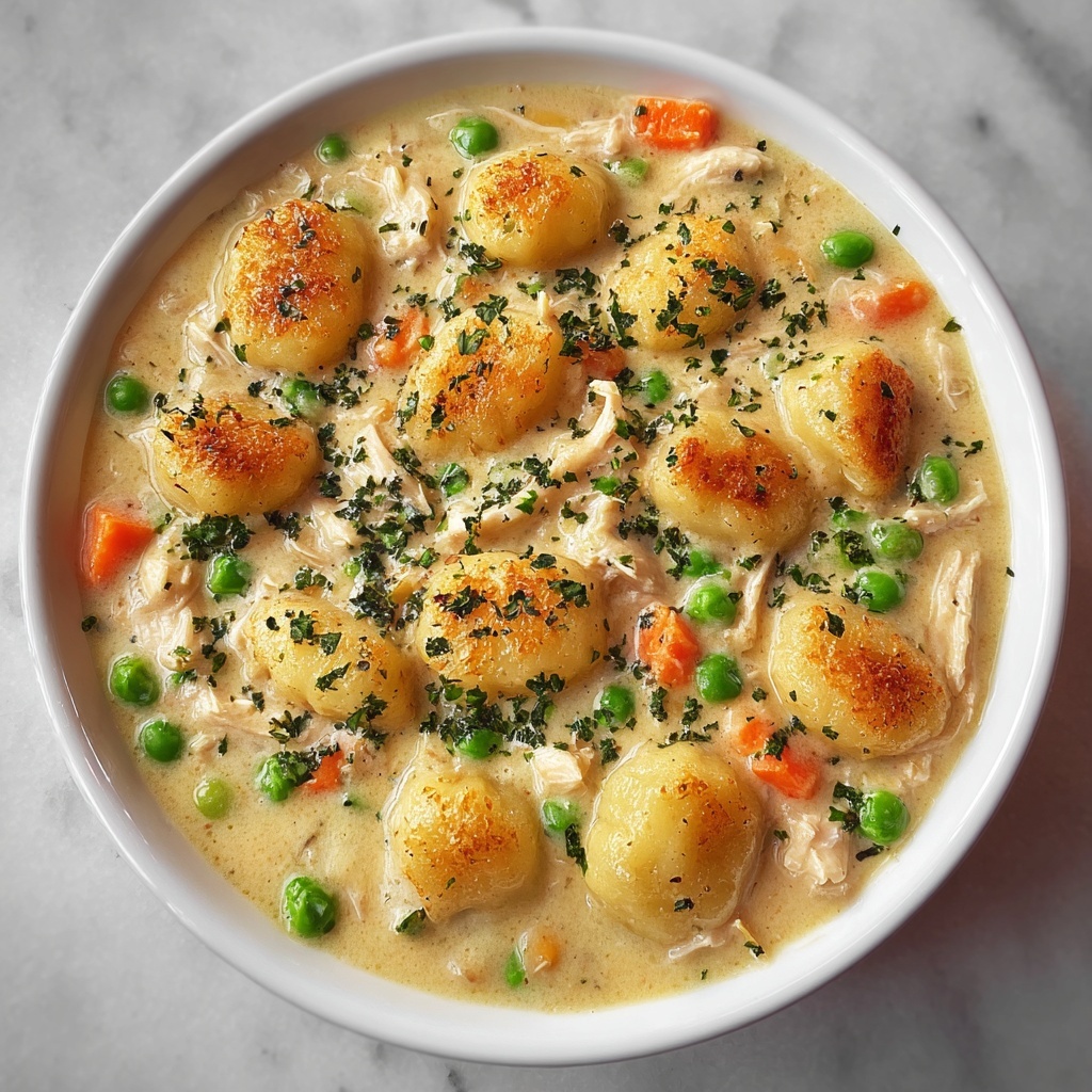 Gnocchi Chicken Pot Pie Recipe - Recipe Image