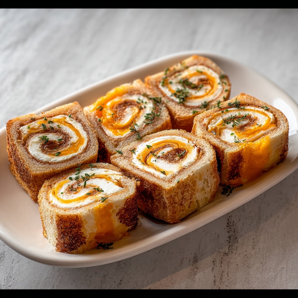 Grilled Cheese Roll-Ups Recipe - Recipe Image