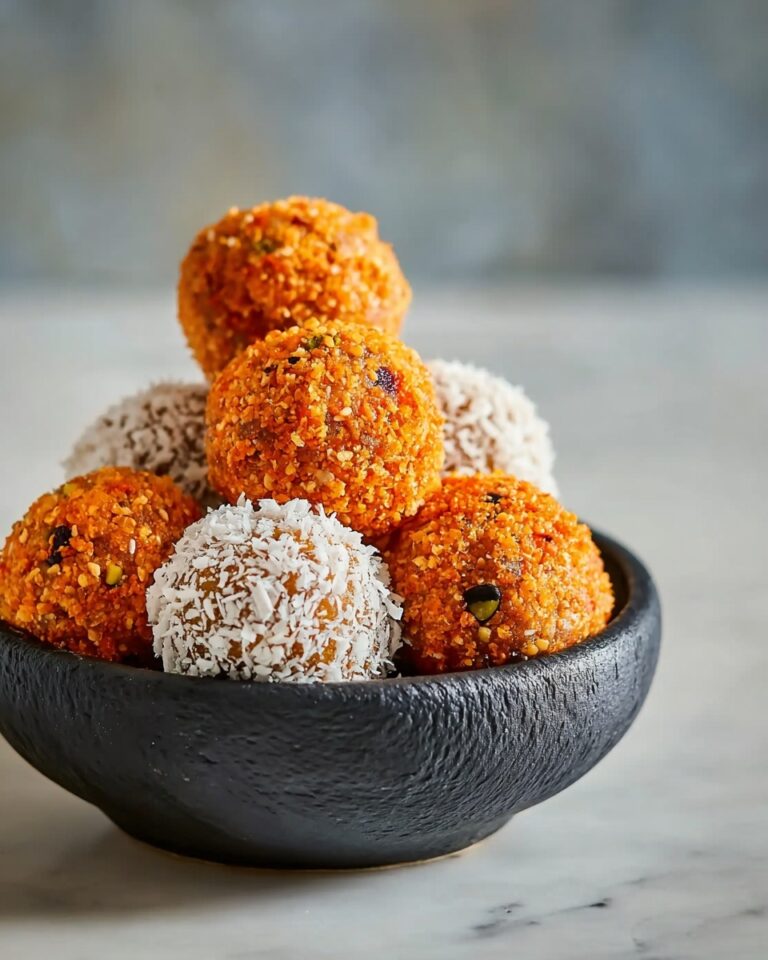 Healthy No-Bake Carrot Energy Bites Recipe