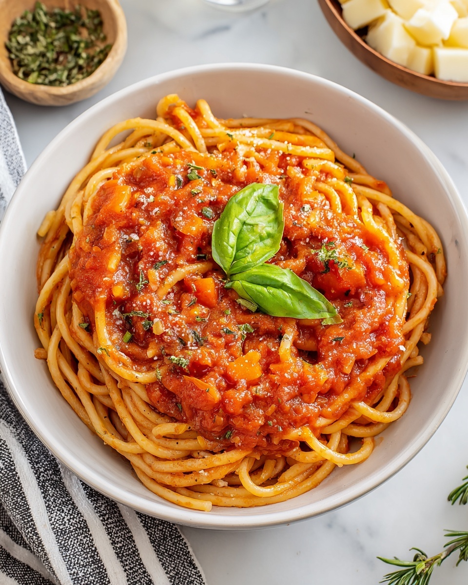 Pomodoro Sauce with San Marzano Tomatoes Recipe - Recipe Image
