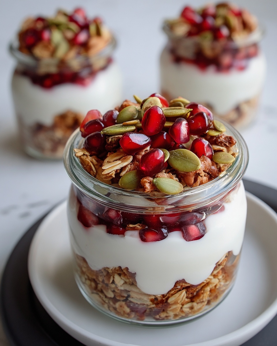 Pomegranate Parfait Recipe - Recipe Image