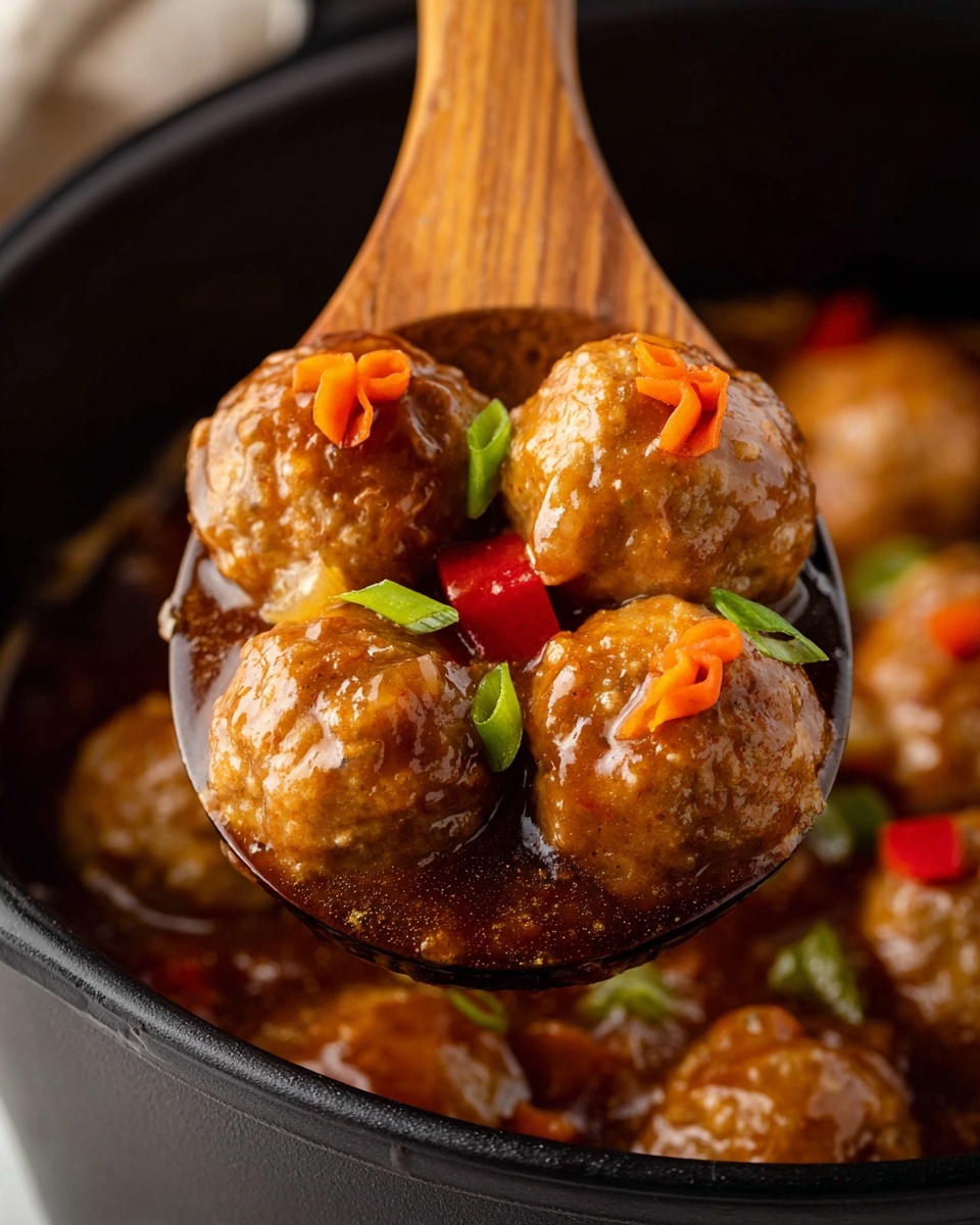 Slow Cooker Chicago Style Meatballs Recipe - Recipe Image