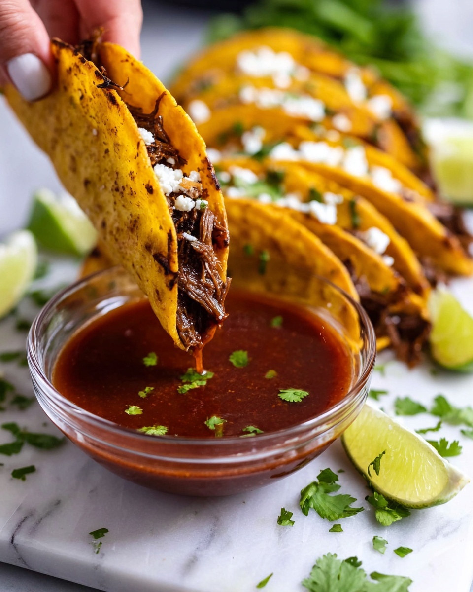 Slow Cooker Birria Tacos Recipe - Recipe Image