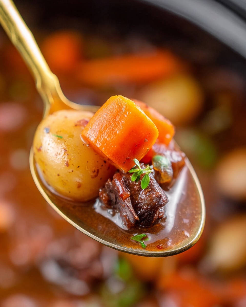 Crockpot Beef Bourguignon Recipe - Recipe Image