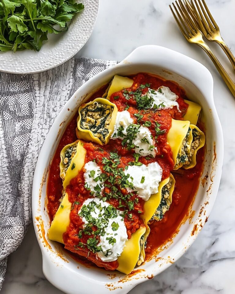 Delicious Homemade Chicken Lasagna Roll-Ups Recipe