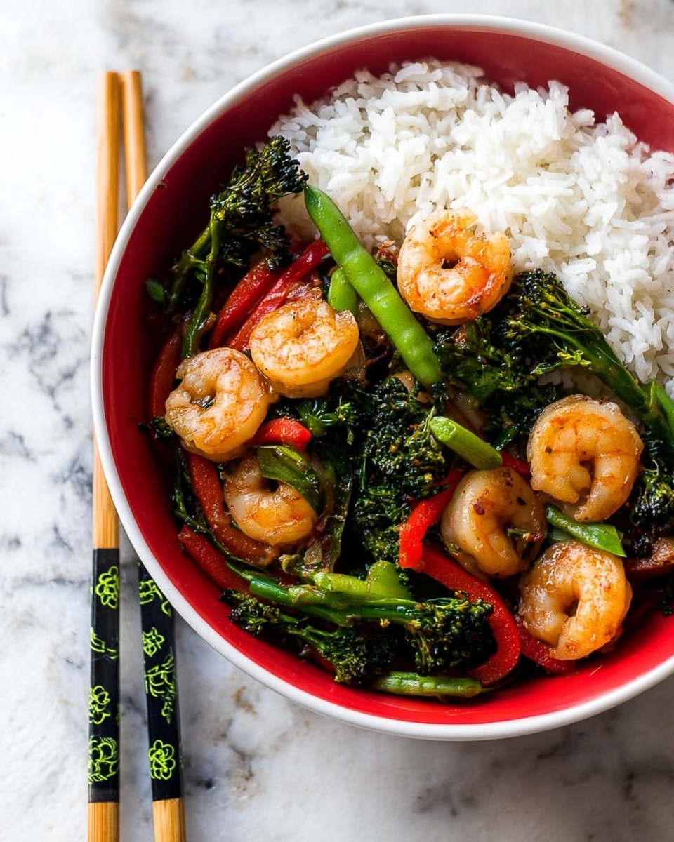 Skinny Shrimp and Vegetables Recipe - Recipe Image