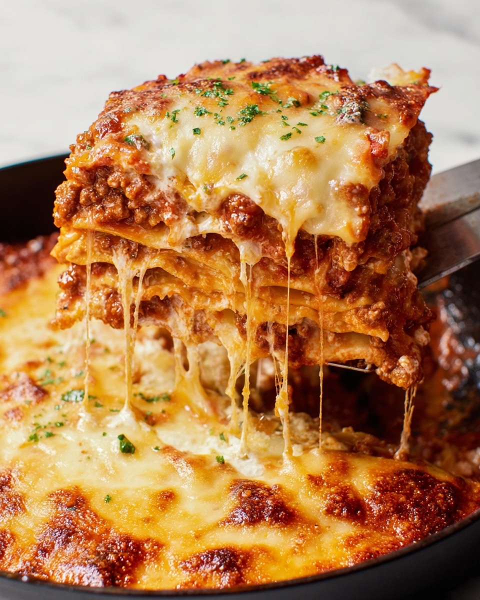 Easy Skillet Lasagna Recipe - Recipe Image