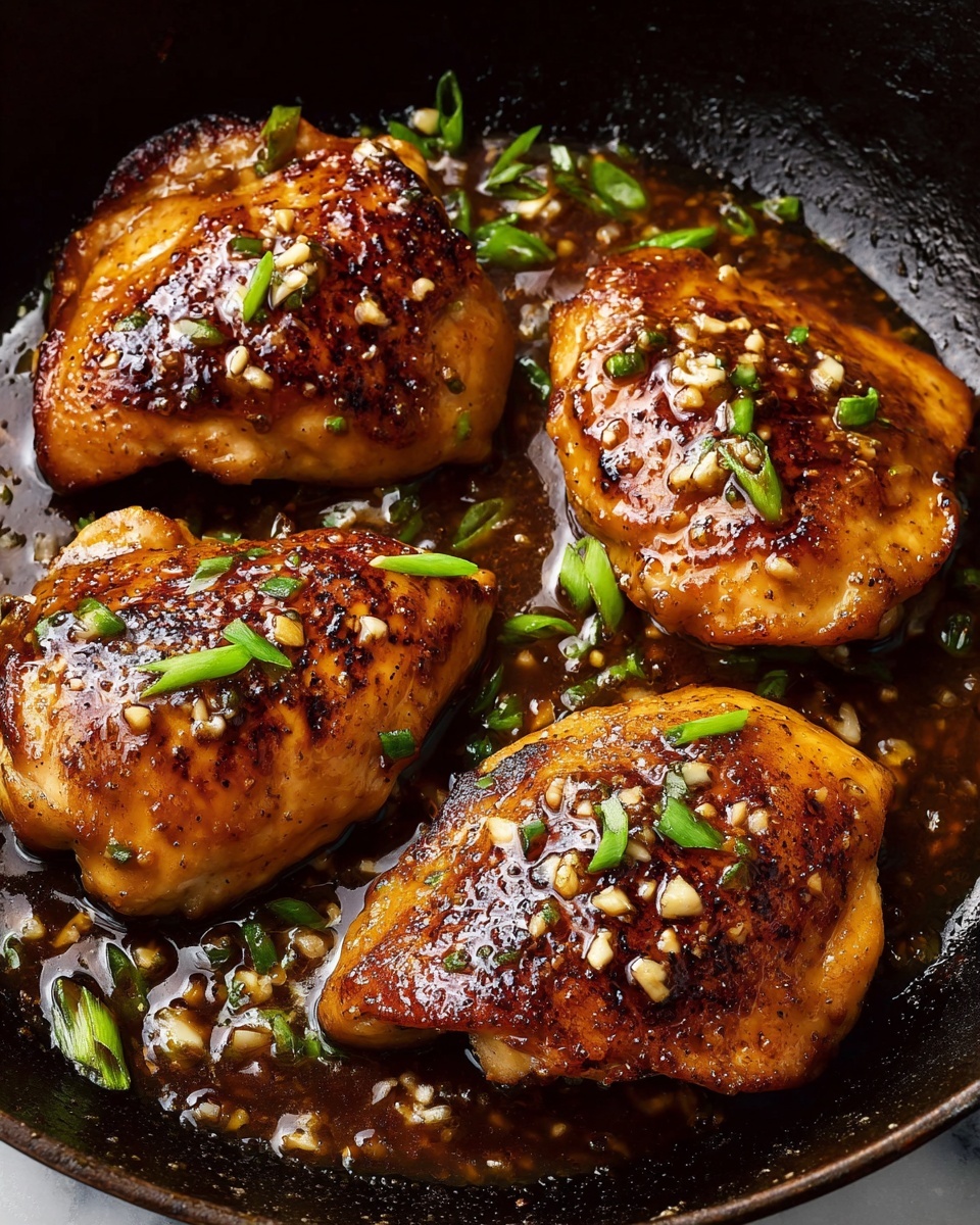 Honey Garlic Chicken Recipe - Recipe Image