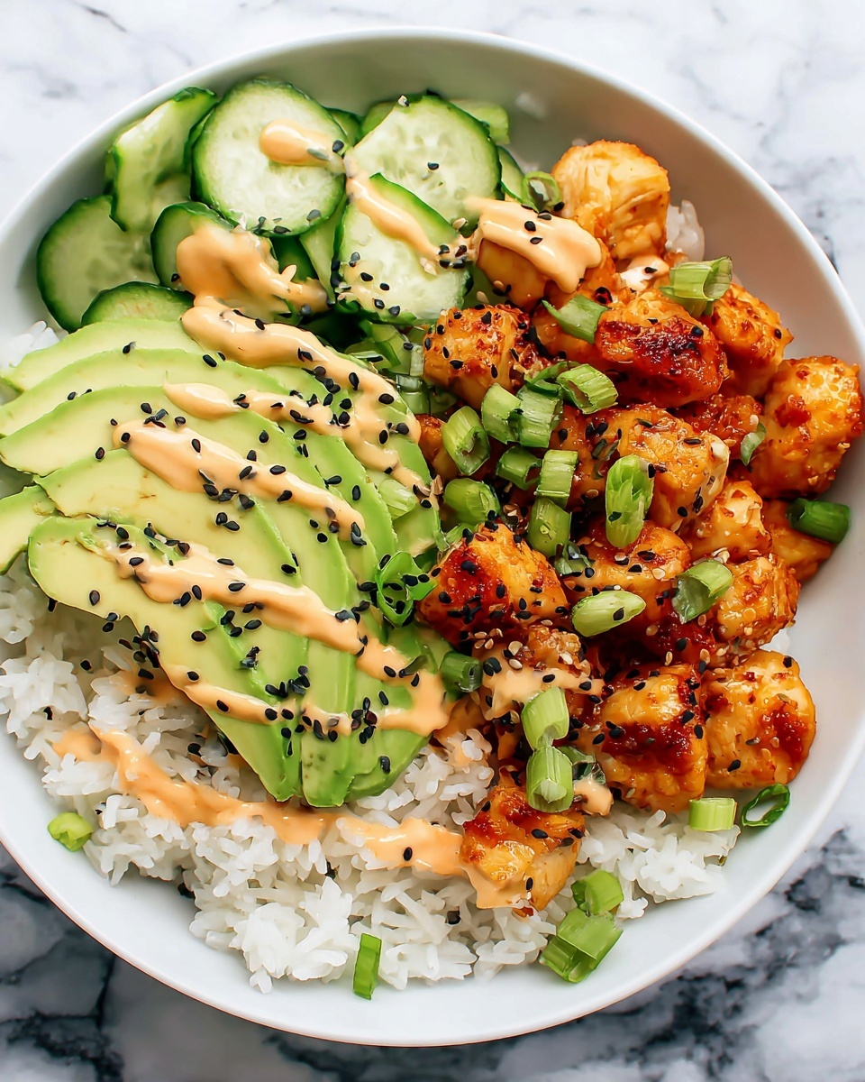 Air Fryer Salmon Bites with Bang Bang Sauce Recipe - Recipe Image