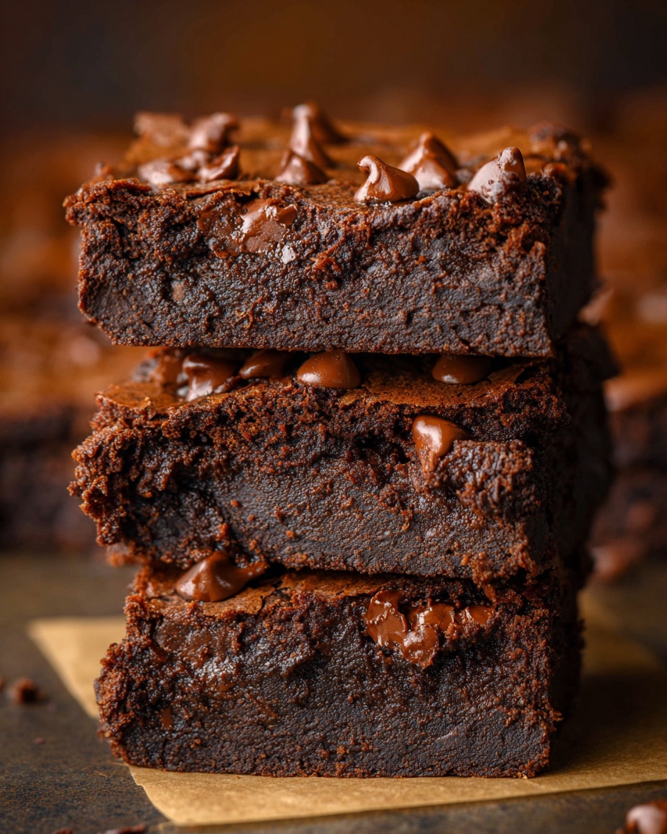 Fudgy Chocolate Coffee Brownies Recipe - Recipe Image