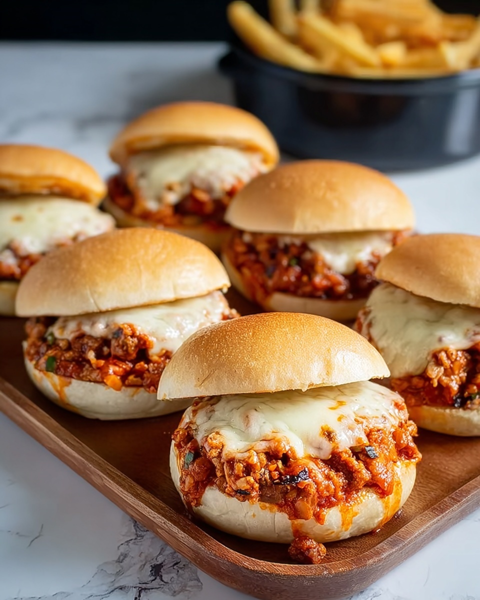 Cheesy, Saucy Chicken Parmesan Sloppy Joes Recipe - Recipe Image