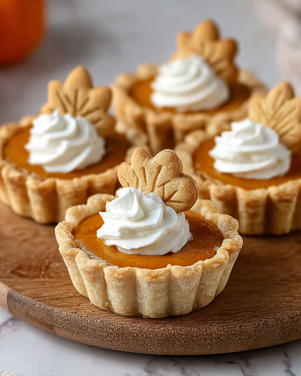 Mini Pumpkin Pies – A Perfect Bite-Sized Dessert for the Holidays Recipe - Recipe Image