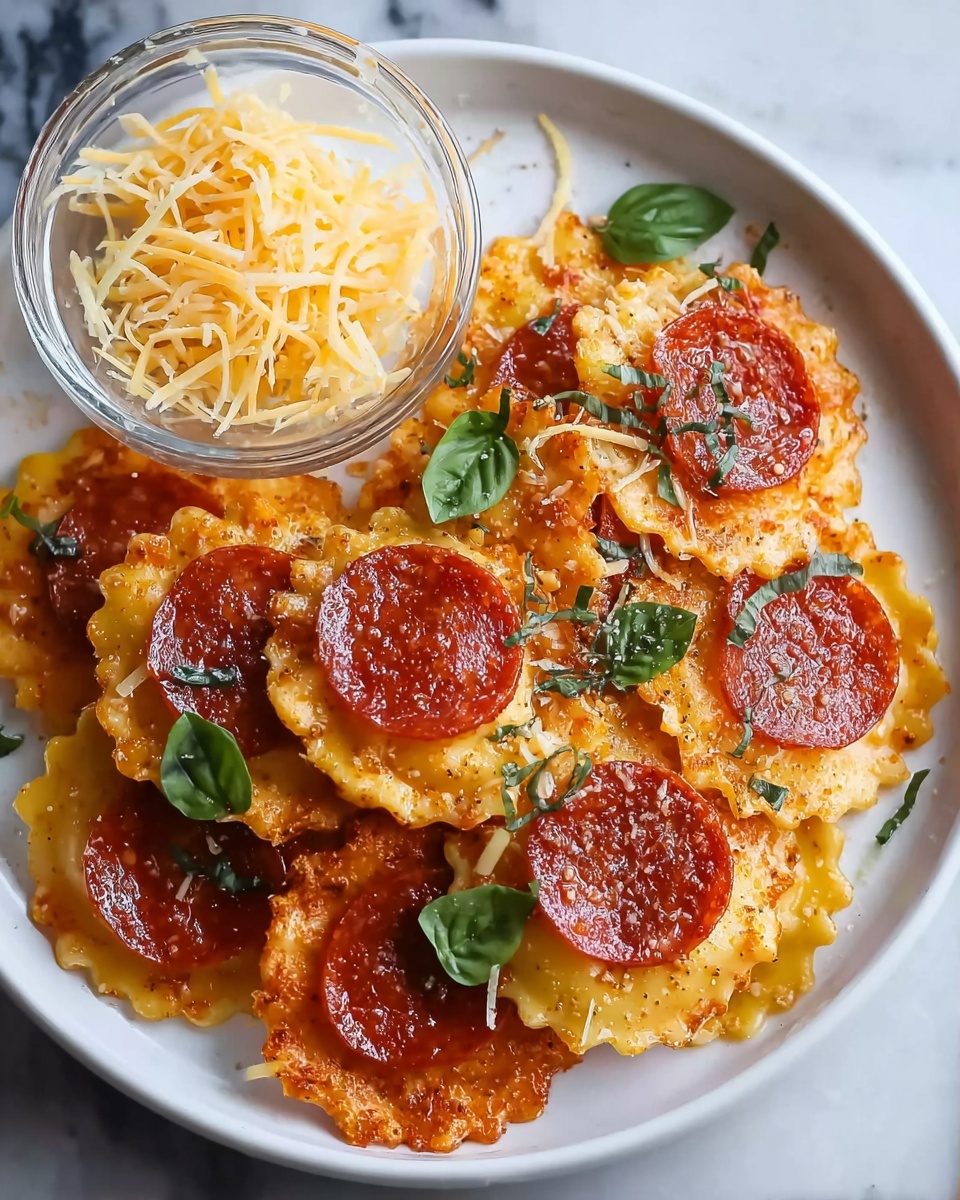 Pepperoni and Cheese Crisps Recipe - Recipe Image