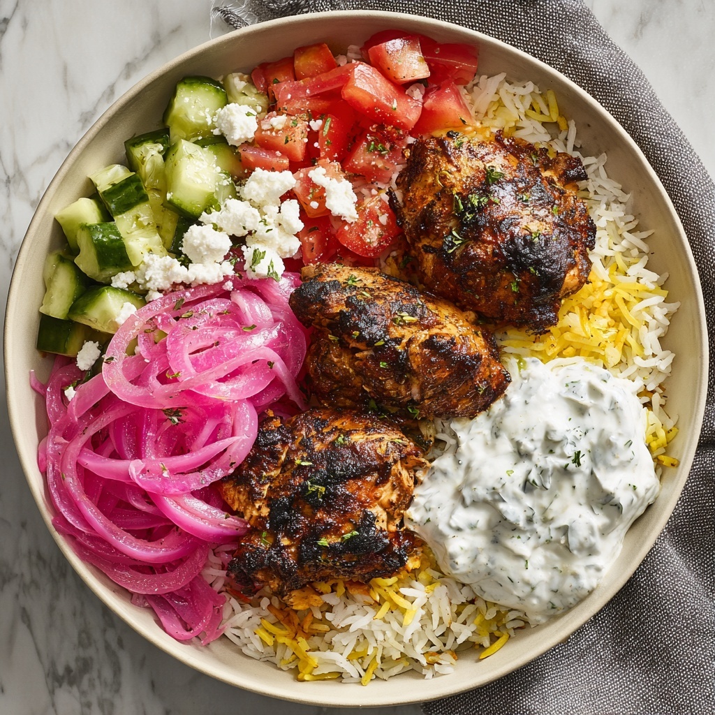 Greek-Inspired Chicken Gyro Bowl Recipe - Recipe Image