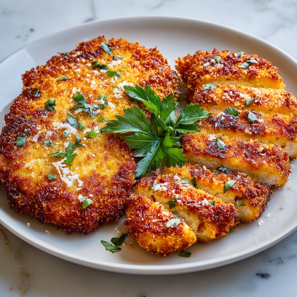 Crispy Pan-Fried Turkey Cutlets (Family Style) Recipe - Recipe Image