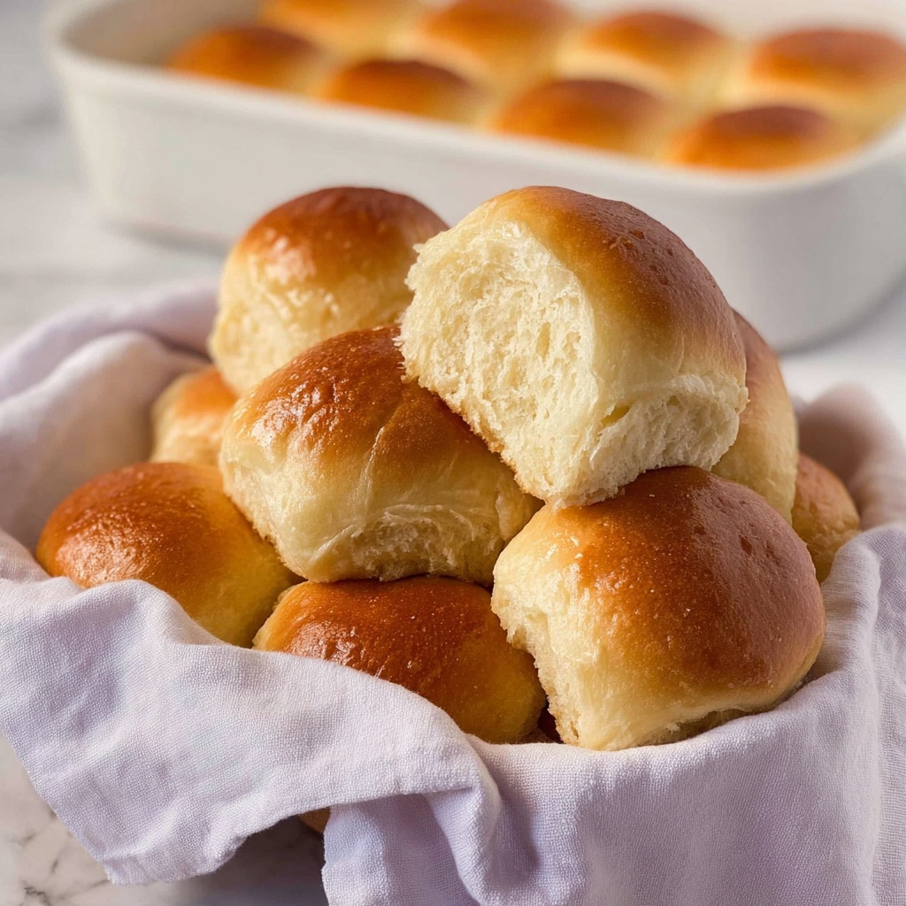 Homemade Dinner Rolls Recipe - Recipe Image