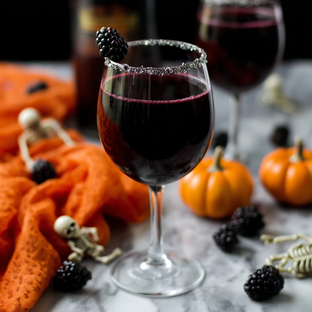 Halloween Sangria Recipe - Recipe Image