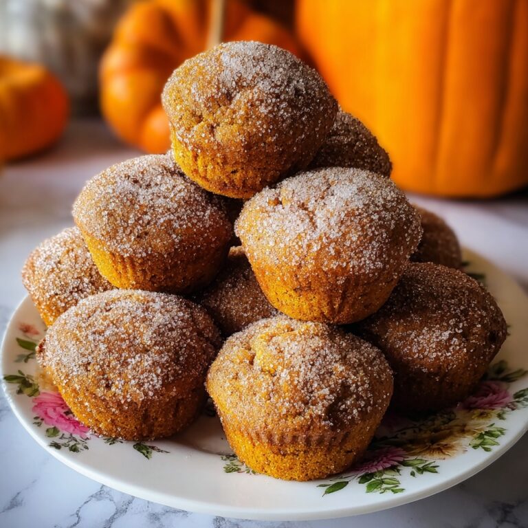 Donut Pumpkin Muffins Recipe