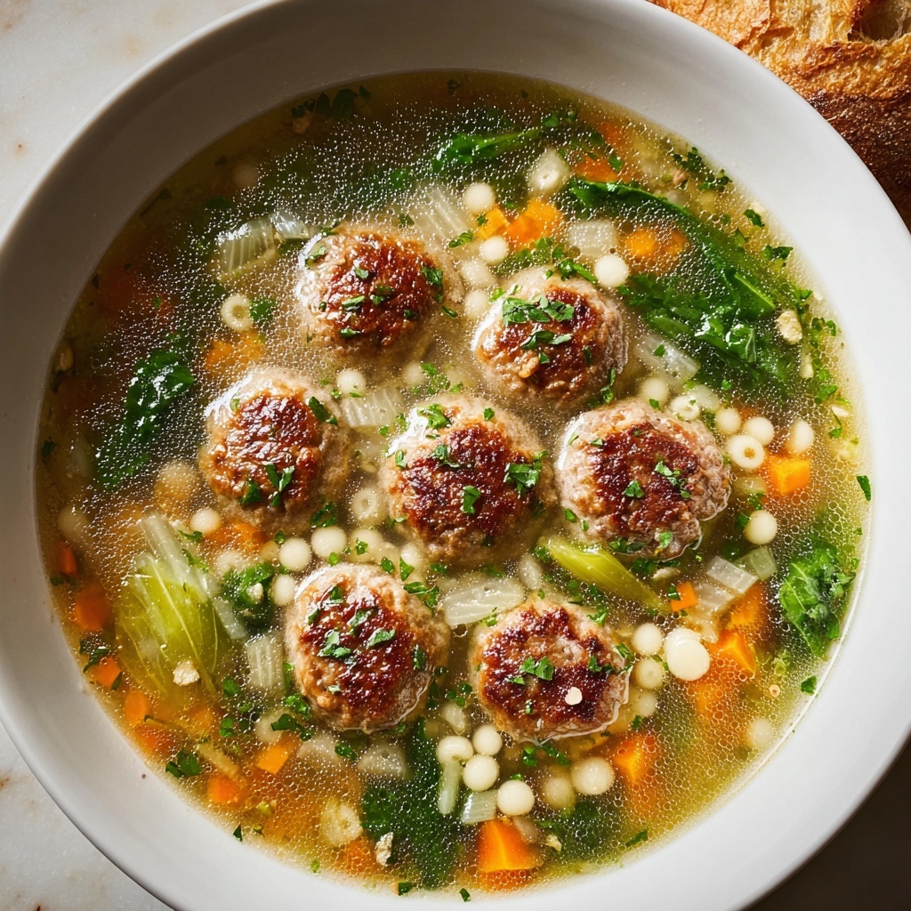 Classic Italian Wedding Soup Recipe - Recipe Image