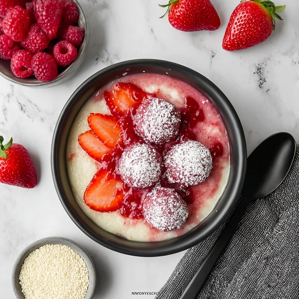 Strawberry Chocolate Ganache Truffles Recipe - Recipe Image