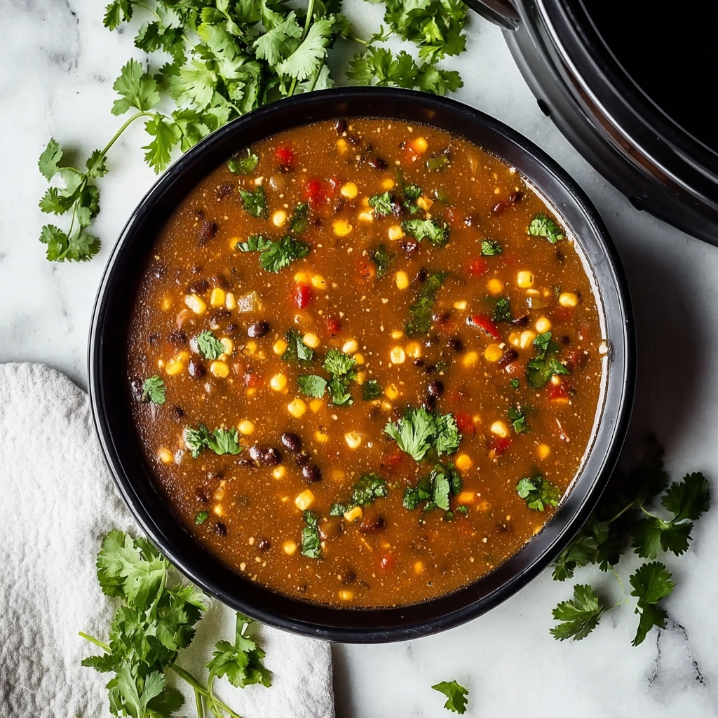 Black Bean and Lentil Soup Recipe - Recipe Image