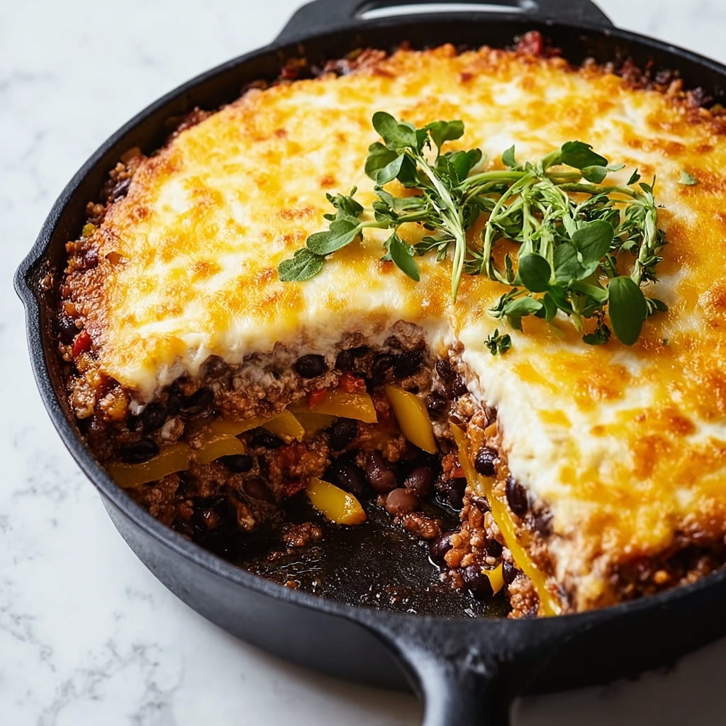 High-Protein Chicken and Vegetable Casserole Recipe - Recipe Image