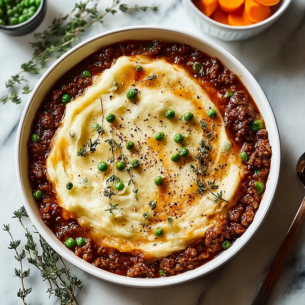 Classic Shepherd’s Pie with Ground Lamb and Veggies Recipe - Recipe Image